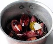 Red wine braised shallots recipe